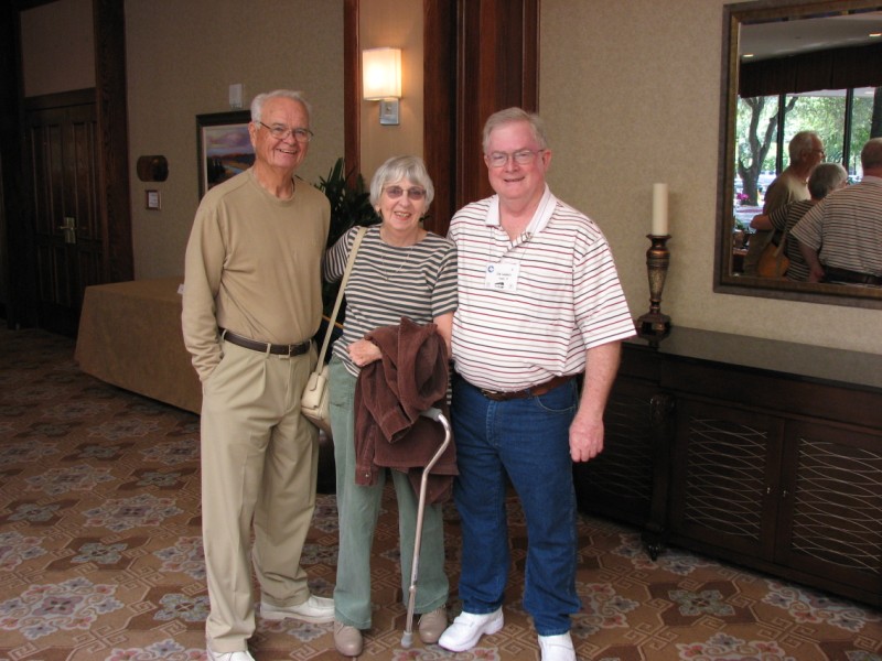 George and Margaret Sutton, Jim Landers (convention co-chair)